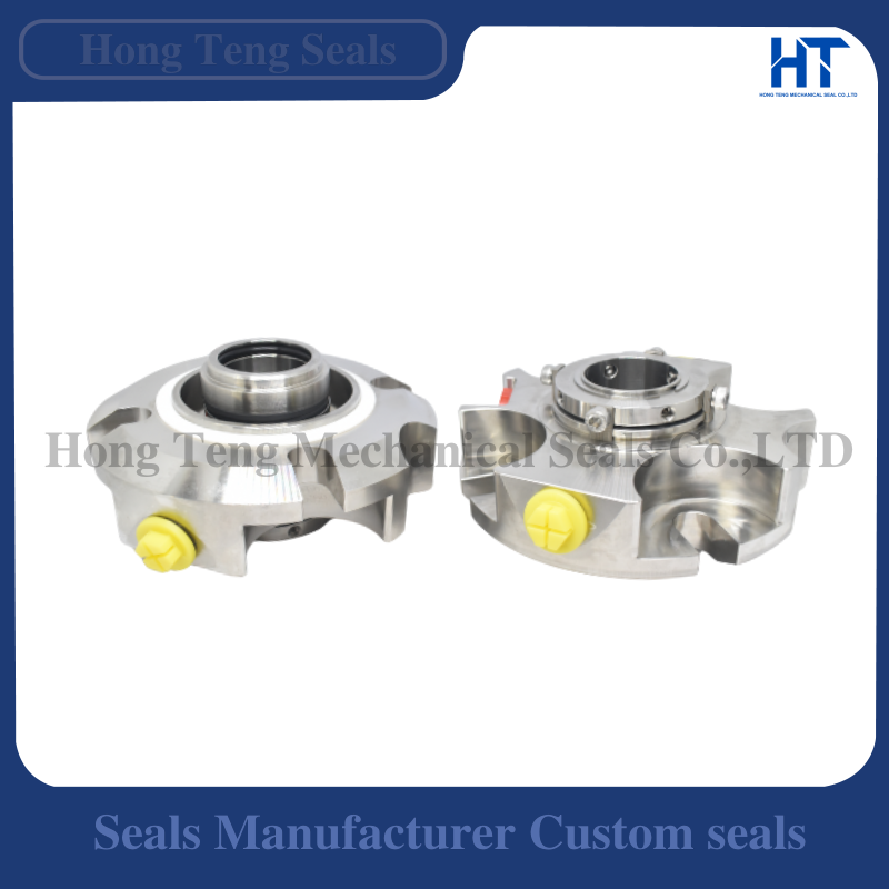 5610Q Cartridge Seal front view with rotating and stationary seal components